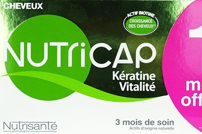 FAce avant de Nutricap keratine