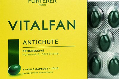 Face de la boite de Vitalfan antichute progressive