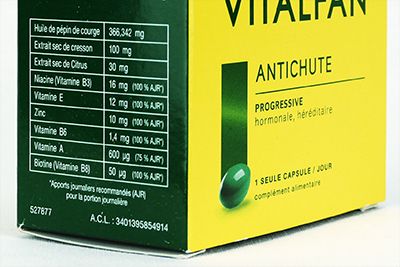 Formule de Vitalfan antichute progressive