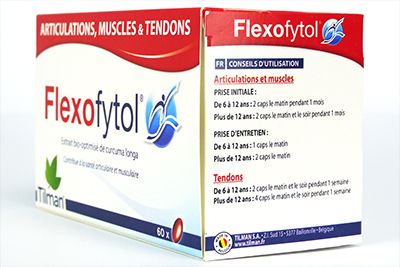 Côté de la boite de flexofytol