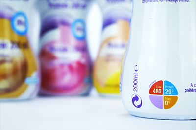 Étiquette de Fortimel Protein