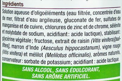 Étiquette de Ergyveine 