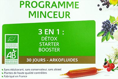 Boite de Arko programme minceur