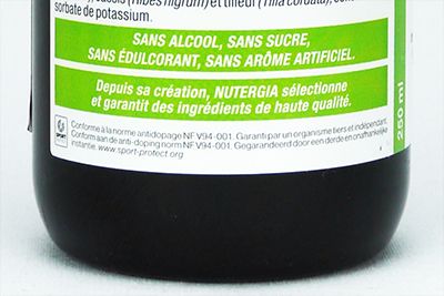 Bouteille de Ergydraine