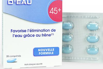 face avant de Forte pharma rétention d'eau