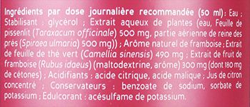 Étiquette Ketoslim draineur 