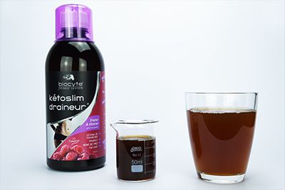 Présentation de Ketoslim draineur 