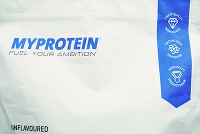 Package de MyProtein whey hydrolysed